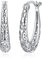 JewelryPalace Vintage Ohrringe Silber 925 Damen, Creolen Silber 925 Echt, Ohrringe Retro Modeschmuck Statement Ohrringe für Mädchen, Schmuck Frauen Braut Hochzeit Geschenk