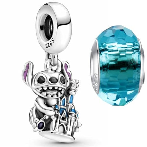 HappyStar beads charms,passt Charms Armbänder Halskette Europäischen Schmuck ,Bead Charms für Damen,925 Sterling Silber Dangle Anhänger