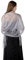 FAIRYGATE Schal Grau Damen Tücher Stola Damen Festlich Shawl Für Frauen Damen Schimmernder Schals und Wraps A0617