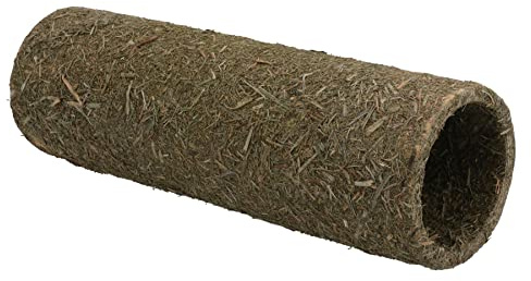 AB Tools Extra Small Pet Hamster Mouse Naturals Treat Hay 'n' Hide Meadow Tunnel