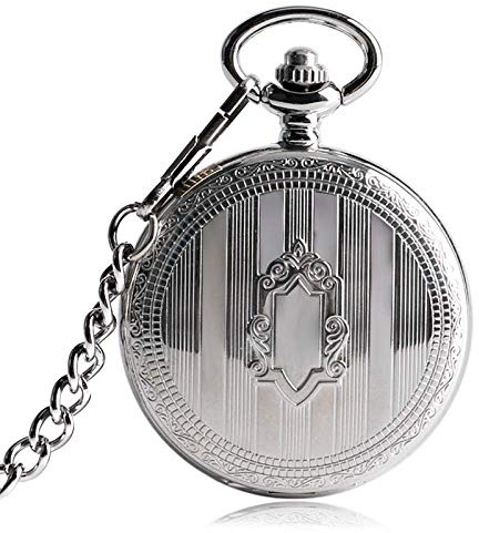 GeRRiT Automatische Uhr Männer Steampunk Stilvolle Selbstaufzug Männer Taschenuhr Stunde Uhr Zeit Schild Mechanische Taschenuhr