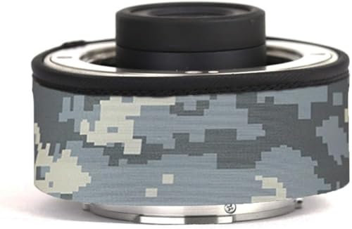 CHASING BIRDS Camouflage Waterproof Lens Coat for SONY Teleconverter 1.4X 2.0X Rainproof Lens Protective Cover (Digital Camouflage, 2.0X (SEL20TC))