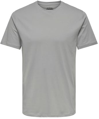Only & Sons Herren Male T-Shirt Onsmax Life Ss Stitch Tee Noos