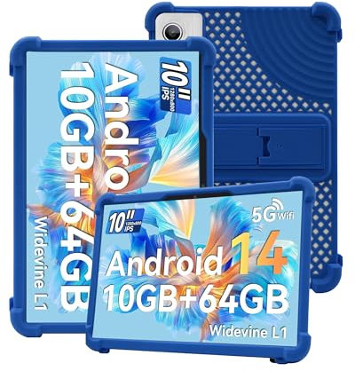 Silicone Tablet Case for Ainmel C10BK10 inch tablet with Full Coverage, Shockproof, Anti-scratch, Adjustable Stand, and Soft Silicone