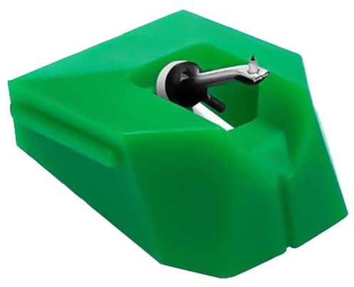 Puntina Giradischi, ricambio per giradischi, attrezzatura per la registrazione musicale, 0,8 x 7 x 1,1 cm, facile da usare, portatile per fonografo LP Victrola ION Crosley, vinile