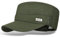BSBUY Berretto Militare Unisex Cappellini, Cappello Uomo Cotone Army Cappellino, Cappello in Stile Militare Classico Flat Top Traspirante, Casual Sport Vintage Berretto Piatto Unisex(Verde Militare)