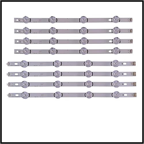 KIT 8 BARRE LED TV PER LG 42 42LB629V 42LB630V 42LB631V 42LB650V 42LB652V