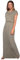 KRISP Women Short Sleeve Summer Jersey Maxi Dress (Khaki, 18), 3269-KHA-18