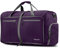 Gonex Leichter Faltbare Reise-Gepäck 100L Duffel Taschen Sporttasche für Reisen Sport Gym Urlaub Lila