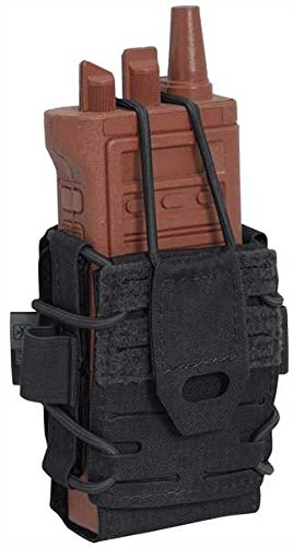 Templars Gear Universal Radio Pouch Funkgeräte Tasche (Einheitsgröße, Schwarz)
