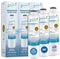 APF-0300 - Filtro dell'acqua per frigorifero Samsung DA29-00020B e HAF-CIN/EXP, RF28HMEDBSR, RWF0700A, RF4287HARS, RF263BEAESR, HDX FMS-2, confezione da 3