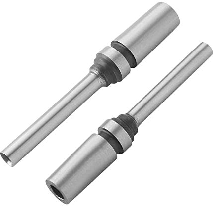 Utoolmart Perforadora de papel de 6 mm, herramienta de punta hueca de vástago cónico, para perforadora de agujeros, 2 unidades