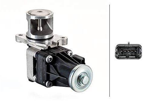 HELLA 6NU 014 864-071 Válvula EGR - eléctrico - 5polos - con junta