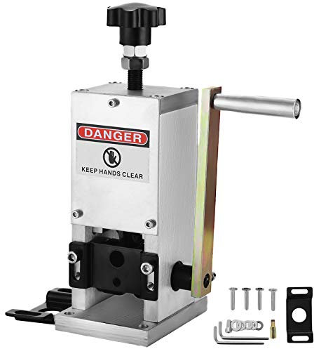 VEVOR SD-25 Spellafili Manuale, Spellafili Manuale da 1,5-25 mm, per il Riciclaggio di Fili di Rame/Rimozione di Isolamento in Plastica e Gomma da Fili di Scarto Intatti