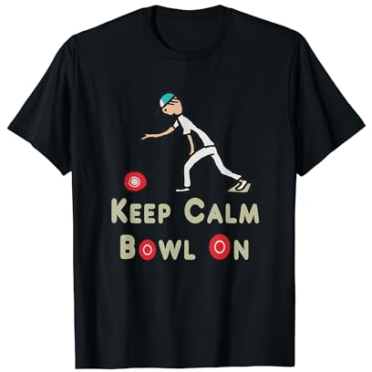 Keep Calm Lawn Bowls T-Shirt