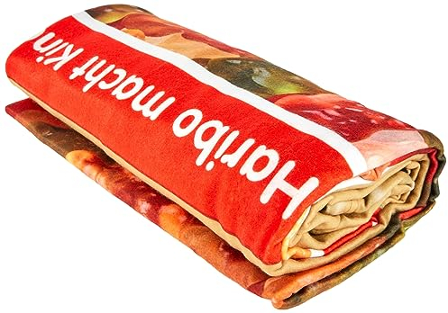 Herding Haribo Soft-Fleecedecke, Polyester, Mehrfarbig, 130 x 160 cm