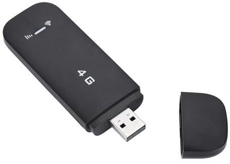 USB Portable Wireless Network Router, 4G/3G + WiFi Router,Wireless Travel Rounter,FDD-LTE System,LTE 4G Memory High Speed USB Connection 100Mbps for Shared Use(With WIFI)