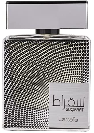 Lattafa Suqraat for Men Eau de Parfum Spray, 3.4 Ounce