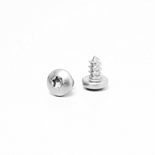 DIWARO® Edelstahlschraube für Rolladen Stahlwellen | 3,5 x 6,5mm | TX10 | Rollladen, Jalousie Rollo (50 Stück)