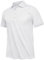 TACVASEN Men's Breathable Work Shirts, Short Sleeve Polo Golf Tops, Summer Quick Dry Sport Polo Shirts, White, M