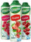 Lot de 3 sirops Teisseire (Fraise, Framboise, Cerise) pour Boisson Rafraîchissante, Cocktails, Bidon Recyclable 3x60cl
