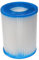 vhbw Cartouche filtrante Remplacement pour Bestway 58094, FD2137, Type II pour Piscine Pompe de Filtration, Filtre à Eau Blanc/Bleu