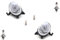 Johns, passend für Nissan Micra Scheinwerfer K12 09/07-06/10 + Leuchtmit. Set li. rech.