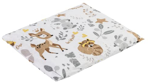 Medi Partners Kirschkernkissen Körnerkissen groß Wärmekissen 500g Rechteck 20x25cm Öko Natur 100% Baumwolle Wärme + Kältetherapie Massagetherapie (Reh)