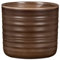Scheurich Cottage, Blumentopf aus Keramik, Farbe: Dark Oak, 19,6 cm Durchmesser, 17,9 cm hoch, 6,9 l Vol.