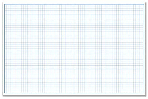 Reskid Blueprint and Graph Paper Pad (30.5x45.7 cm) – 50 Blatt pro Block – 31.8 kg Text – zum Zeichnen, Gestalten und mehr – perfektes Werkzeug für junge Künstler, angehende Designer und Klassenzimmer