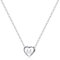 CASSIECA Damen Buchstaben Kette Silber Herz Halskette Mädchen Silber 925 Halskette Buchstabe M Halskette Mädchen Personalisiere Geburtstags Geschenk für Frauen Mädchen Mama (mit Box)