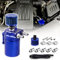 Serbatoio per Auto in Alluminio, Kit Universale Serbatoio del Serbatoio per Auto, 300ml Decanter Vapori Olio con Filtro a Cono, Tubo Flessibile e Altri Accessori