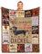 YESTUTI Dackel Geschenke, Dackel Geschenke für Dackel-Liebhaber, Dackel Geschenke für Frauen Männer, Dackel Deko, Dackel-Liebhaber Geschenke, Dackel Mama/Papa Geschenk, Dackel Kuscheldecke 150x130CM
