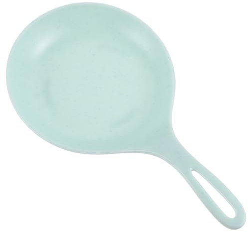 SHOWERORO 1pc Pizza Plate Poultry Plate Noodles Pasta Plates Pasta Dishes Broiler Pan for Oven Baking Trays for Oven Round Serving Tray Pizza Serving Plate Steak Plate Snacks Ceramics Green