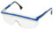 sopomarkt24 Schutzbrille Arbeitsbrille Astrospec – Bügelbrille mit kratzfester Panoramascheibe, UV400-Schutz, verstellbaren Bügeln, Seitenschutz, optische Klasse 1, EN166/EN170 zertifiziert