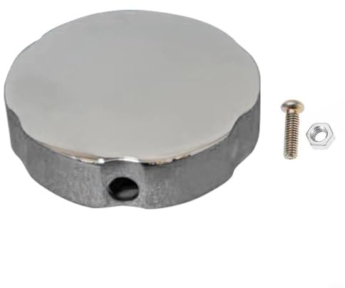 HOHOVYVY Badewannen Drehknopf, Drehknopf Für Badewanne Badewannen-Bedienknopf Durchmesser 74 MM Lochdurchmesser 9,2 MM(F1016-C)