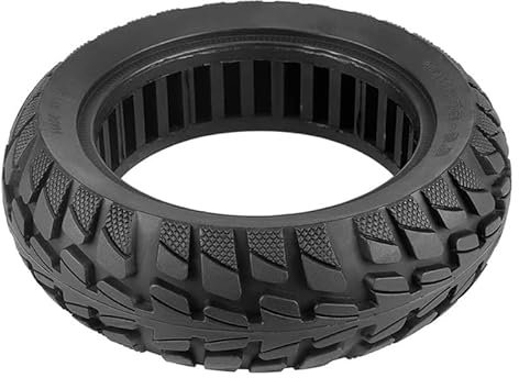 Rollerteile 1 PCS 10-Zoll-Vollreifen für Elektroroller 10X2.70-6.5 70/65-6.5 Reifen Offroad-Anti-Rutsch-Verschleißfester schlauchloser Rollerreifen, 1 Lange Lebensdauer