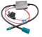 CNANRNANC ANT-208 Car 12V FM AM Radio Antenna Signal Booster Inline 25dB Gain Metal Box 88-108 MHz