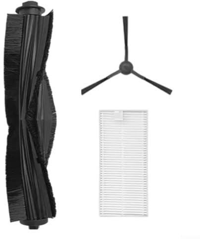 Juego de piezas de repuesto para robot aspirador Eureka J20 con cepillo principal, cepillos laterales, filtros de bolsas de polvo compatibles con accesorios de aspiradora de la serie J20