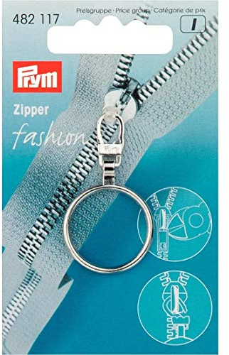 Prym PRYM_482117-1 Fashion Zipper pullers Ring Metal Silver col