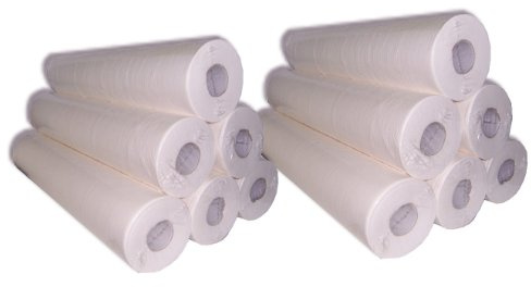 Storepil - Drap d'examen blanc protection épilation - 12 rouleaux