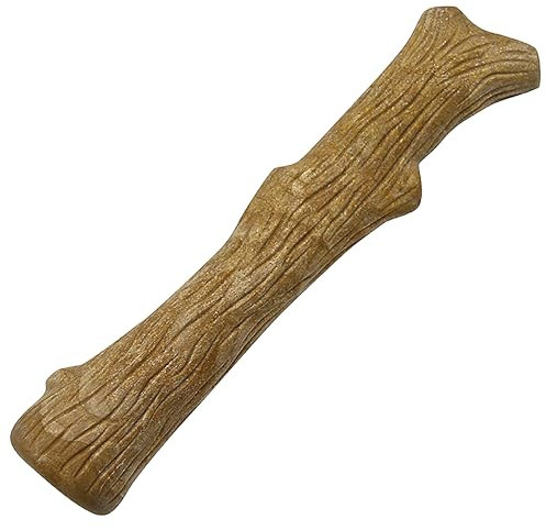 Petstages Hundekaustock - Mesquite Dogwood Hundeknochen - natürlicher Holzgeschmack - Langlebige Kaustange, Kauholz und Kaffeeholz Alternative, Mittel