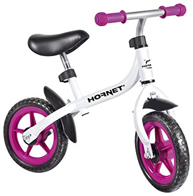 Hornet 10713 - Laufrad Bikey 3.0, Kinder-Laufrad, 10 Zoll, lila