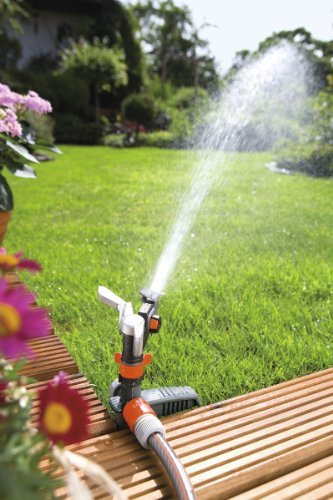 Gardena 08136-20 Lot de 2 arroseurs à impulsions, ronds et secteur