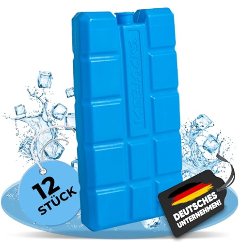 NEMT 2/4/6/8/12/24/48/96er Set Kühlakkus je 200ml für Kühlbox Kühltasche Kühltragetasche Kühlakku Kühlpads Kühlpack
