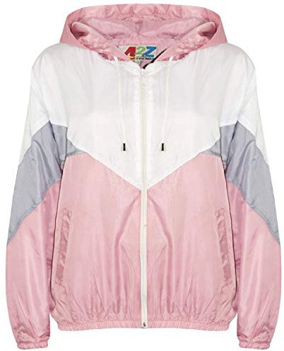 A2Z 4 Kids® Enfants Filles Garçons Coupe-Vent Vestes Léger Imperméables - Windbreaker 504 Baby Pink 7-8