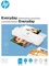 HP Everyday Laminierfolien, DIN A3, 80 Micron, glänzend, transparent, zum Heißlaminieren, 25 Stück, 9152