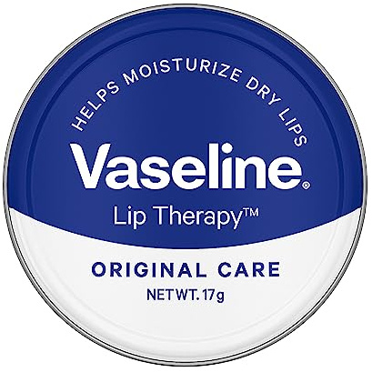 Vaseline Lip Tins Original Care, 17g | Infused with Vitamin E to Hydrate & Moisturize Dry Lips.