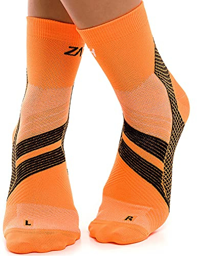 ZaTech Plantarfasziitis Socken, Kompression Socken. Ferse, Knöchel und Fußgewölbe Unterstützung, Sport Kompressionsstrümpfe