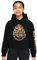 Harry Potter Mädchen Hoodie, Weicher und Bequemer Hogwarts Kapuzenpullover - Geschenke für Mädchen (Schwarz/Gold Kurz, 13-14 Jahre)